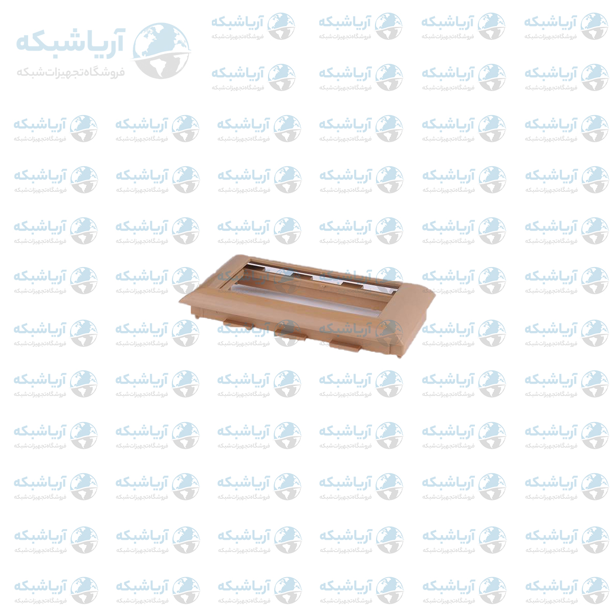 خرید کادر 2 ماژول سوپیتا 50×105 قهوه‌ای طرح چوب